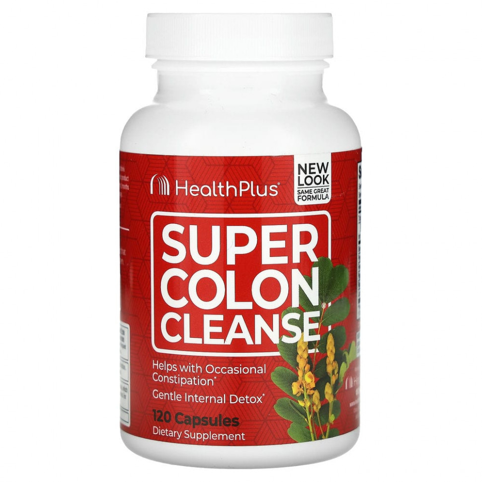  Health Plus, Super Colon Cleanse, 120     -     , -, 