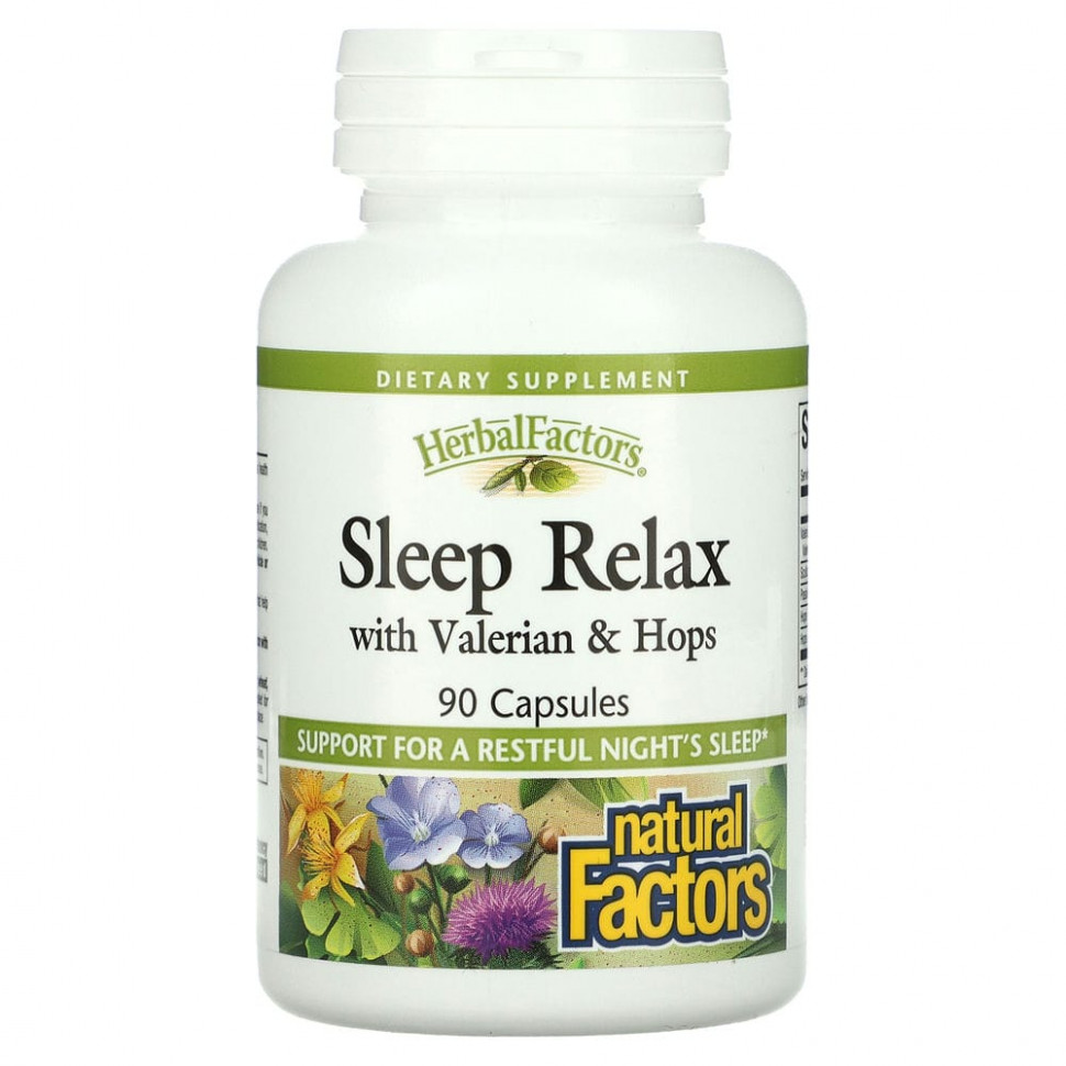  Natural Factors, Sleep Relax,    , 90   Iherb ()  