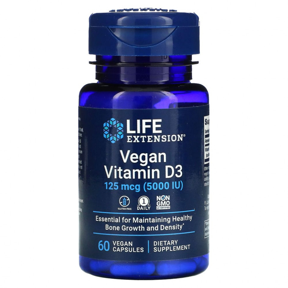  Life Extension,   D3, 125  (5000 ), 60      -     , -, 