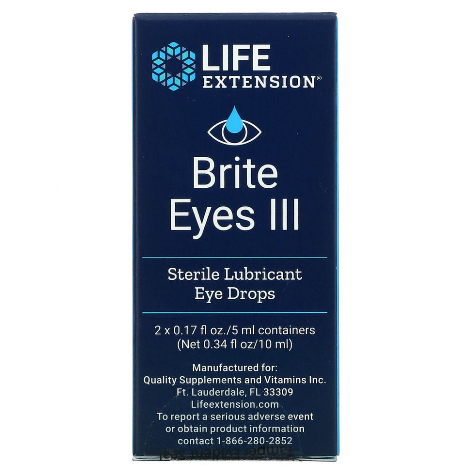  Life Extension, Brite Eyes III,  , 2 , 5  (0,17 . )     -     , -, 