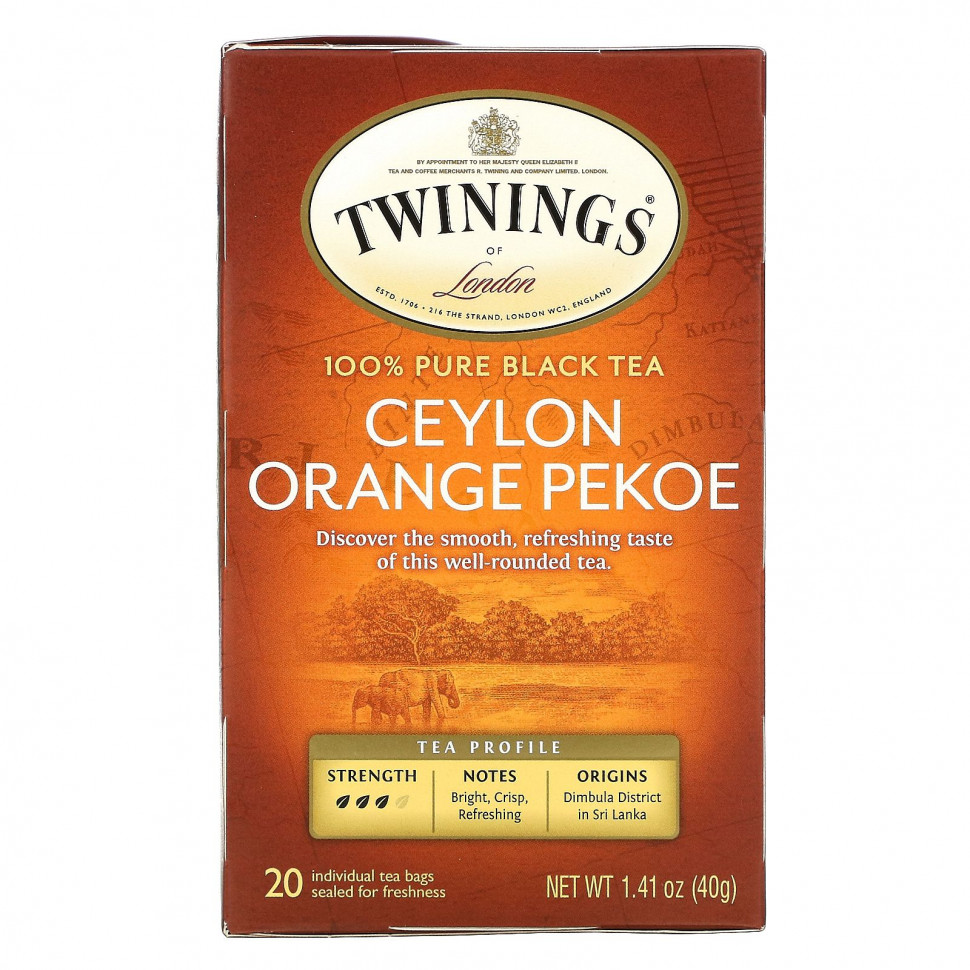  Twinings,    Pekoe, 20  , 40  (1,41 )    -     , -, 