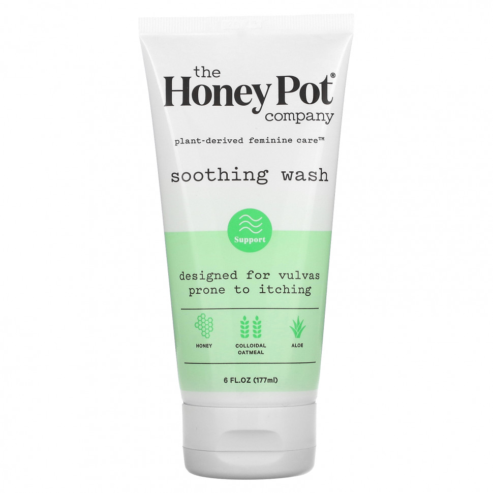  The Honey Pot Company, Soothing Wash, 6 fl oz (177 ml)    -     , -, 