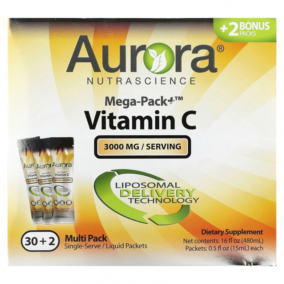  Aurora Nutrascience, Mega-Pack +  C, 3000 , 32   15  (0,5 . )    -     , -, 