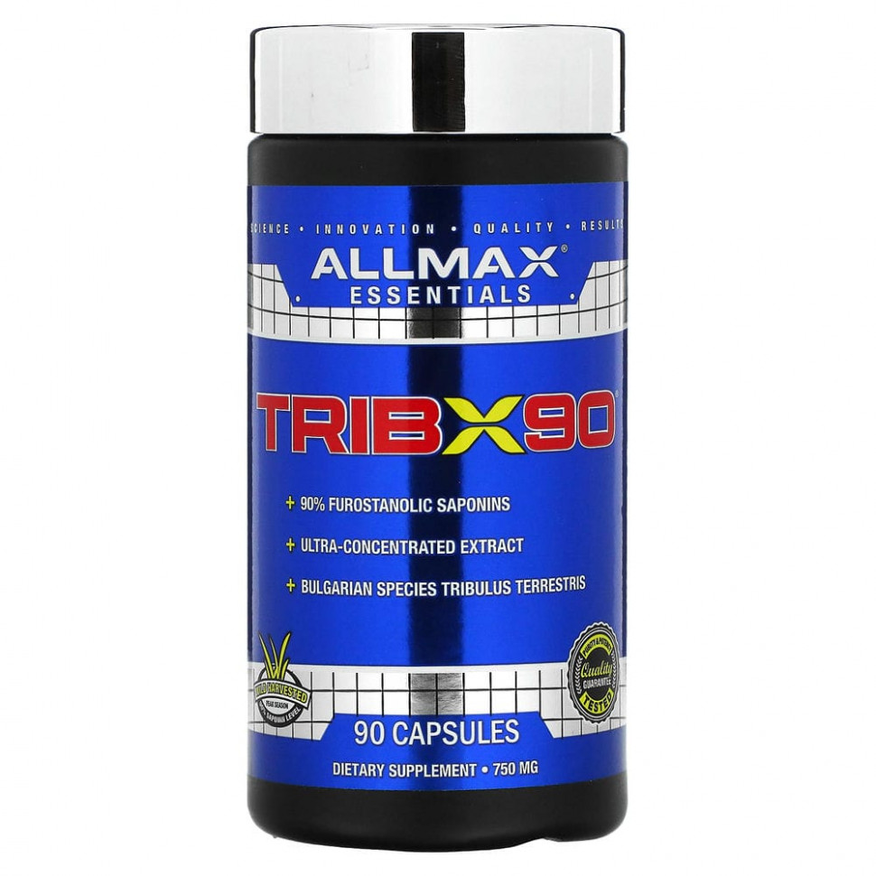  ALLMAX Nutrition, TribX90, , , 90%   , 750 , 90     -     , -, 