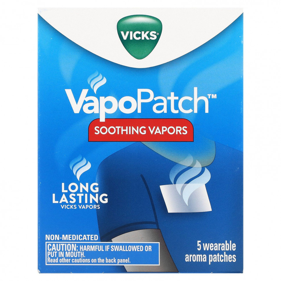  Vicks, VapoPatch, Soothing Vapors, 5         -     , -, 