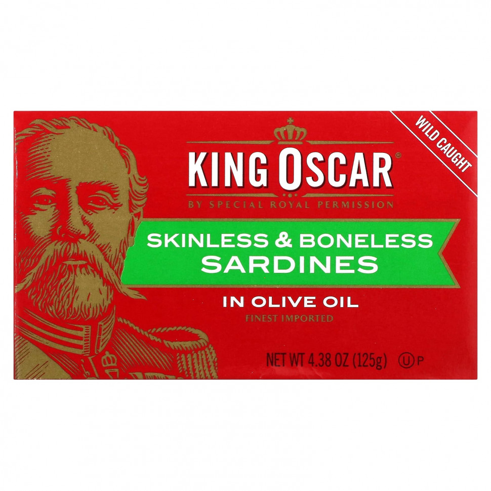  King Oscar,         , 125  (4,38 )  Iherb ()  