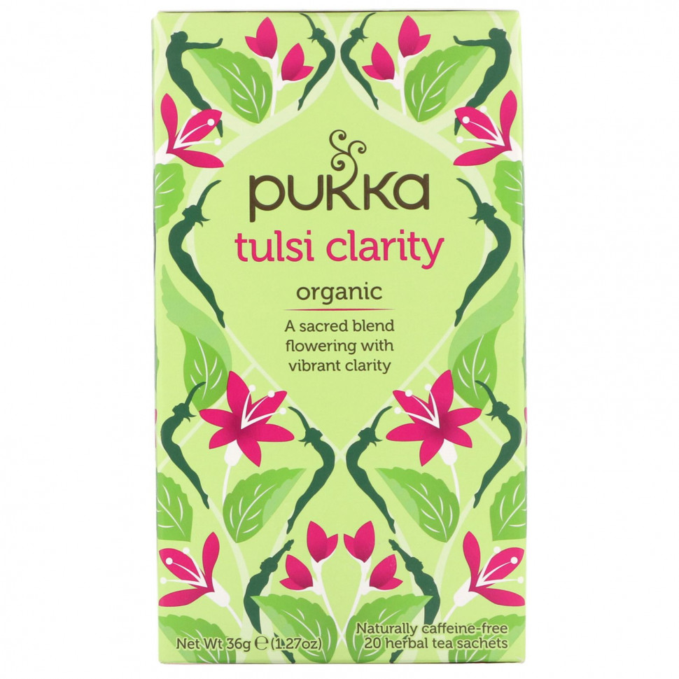  Pukka Herbs, Organic Tulsi Clarity,  , 20   , 1,27  (36 )    -     , -, 