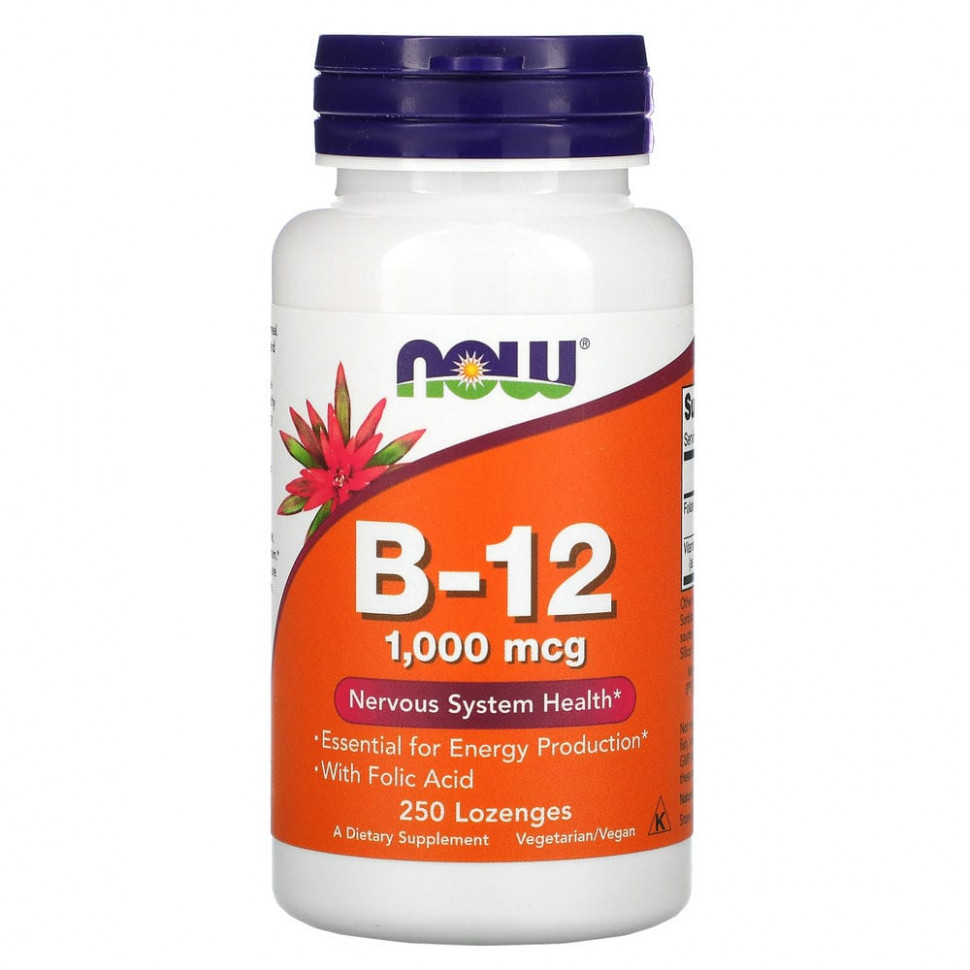  NOW Foods,  B12, 1000 , 250     -     , -, 