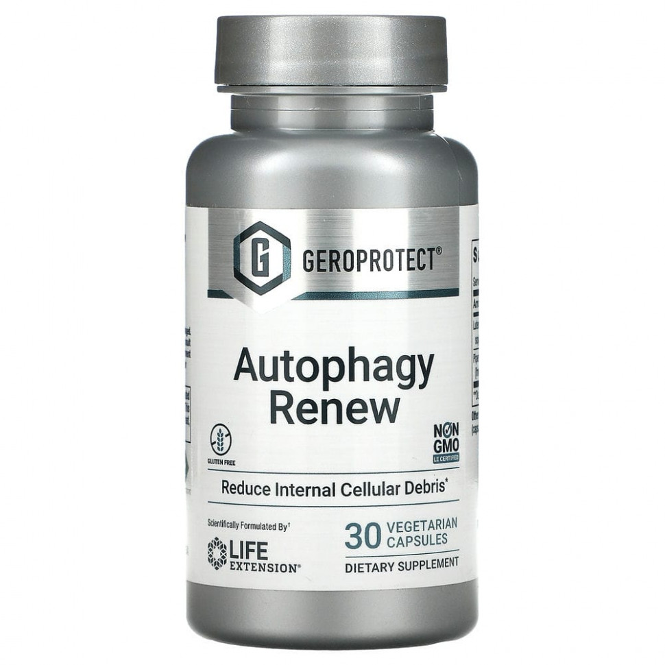  Life Extension, GeroProtect, Autophagy Renew, 30      -     , -, 