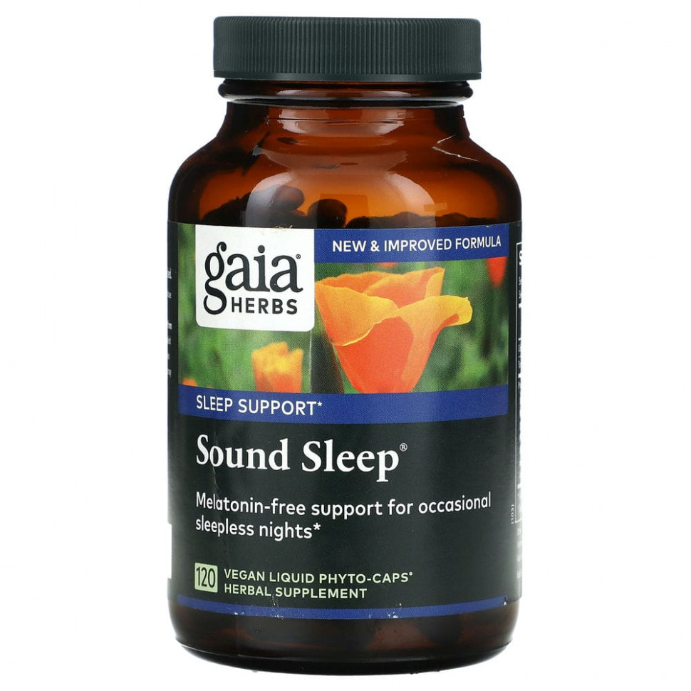  Gaia Herbs, Sound Sleep,    , 120   Phyto-Cap    Iherb ()  