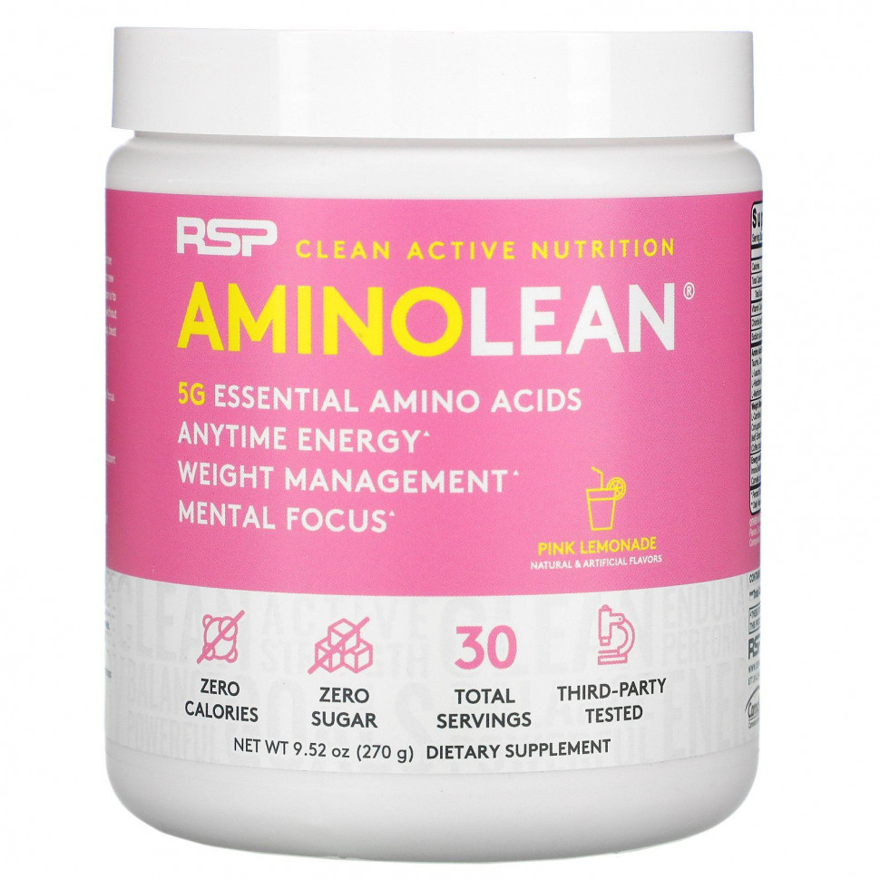  RSP Nutrition, AminoLean,       ,    , 270  (9,52 )    -     , -, 