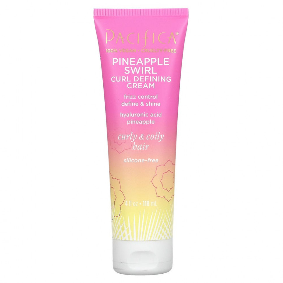 ���� Pacifica, Pineapple Swirl, ���� ��� ����������� �������, 118 �� (4 ����. �����)  Iherb (������) ������ ������