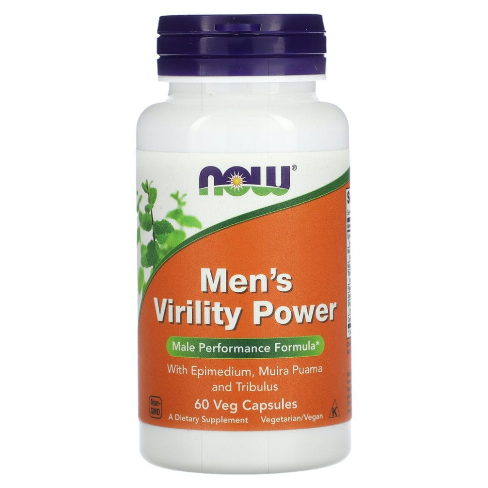  NOW Foods, Men's Virility Power, 60      -     , -, 