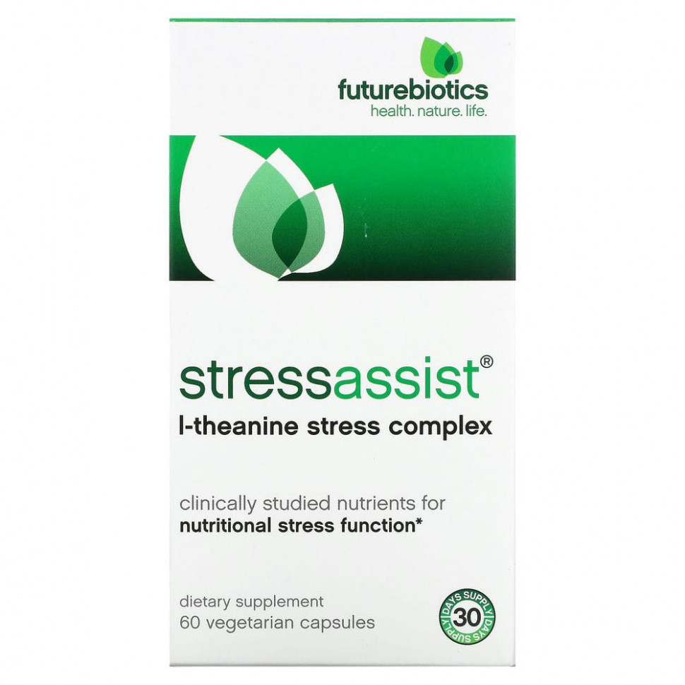  FutureBiotics, Stressassist,      L-, 60    Iherb ()  