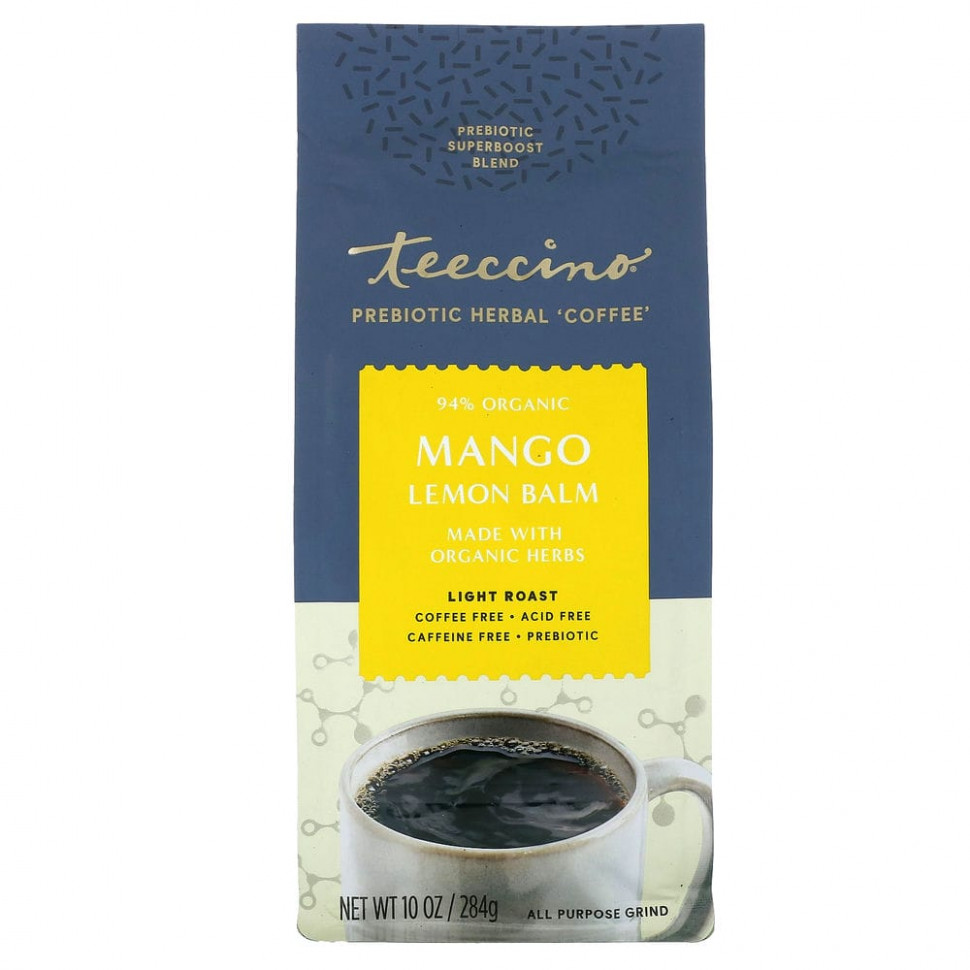  Teeccino, Prebiotic Herbal Coffee,     ,  ,  , 284  (10 )    -     , -, 