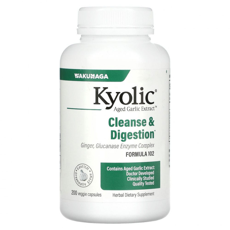  Kyolic, Aged Garlic Extract,   ,       ,  102, 200      -     , -, 