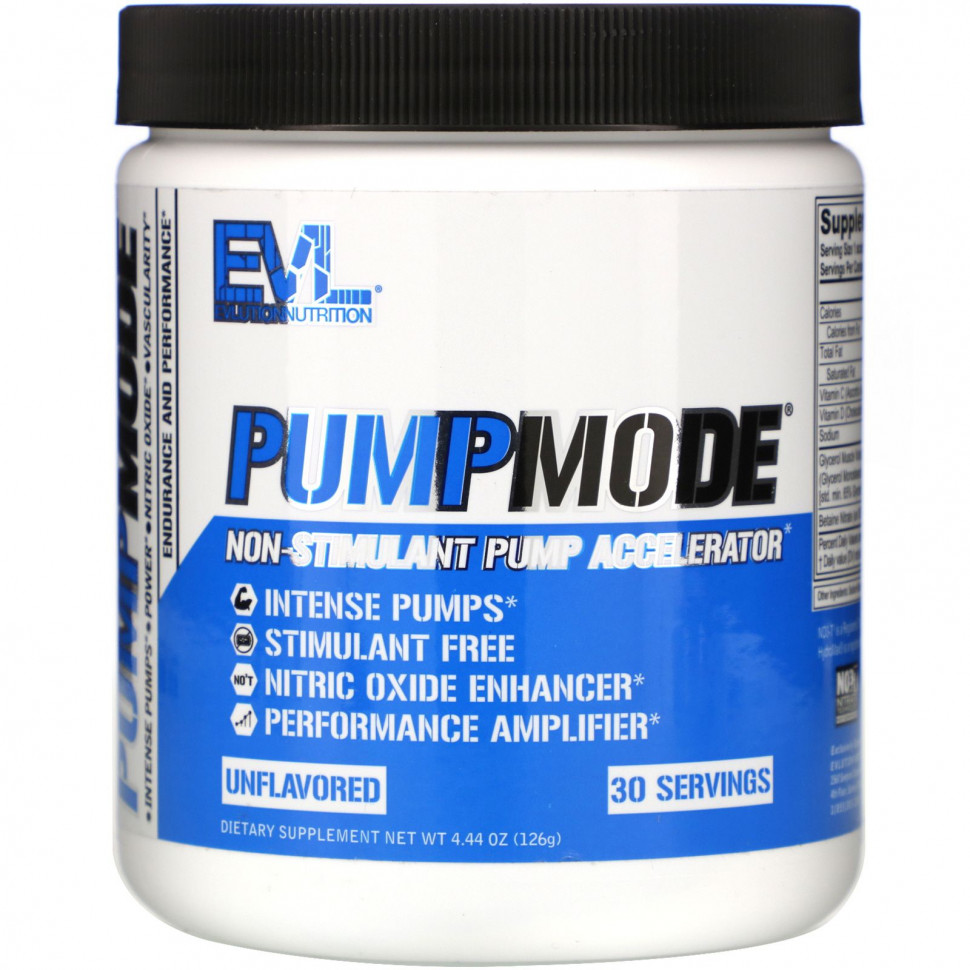  EVLution Nutrition, PumpMode,   , 4,44  (126 )    -     , -, 