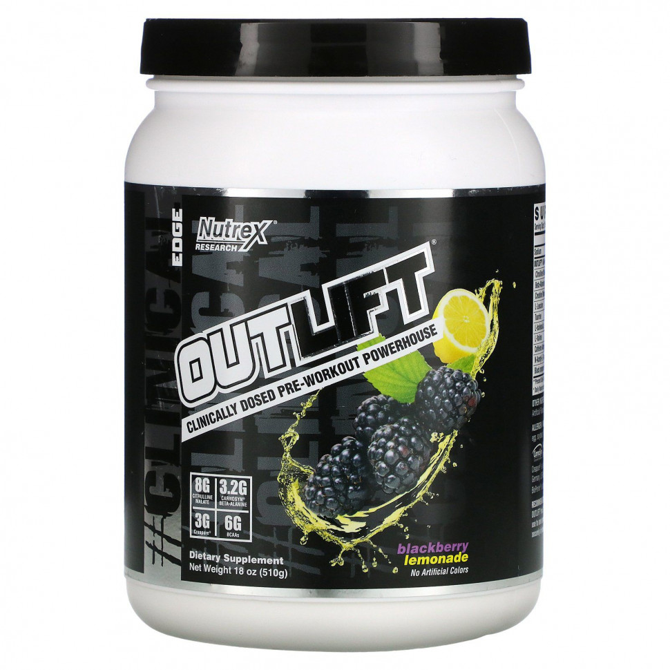  Nutrex Research, Outlift,    ,  , 510  (18 )    -     , -, 