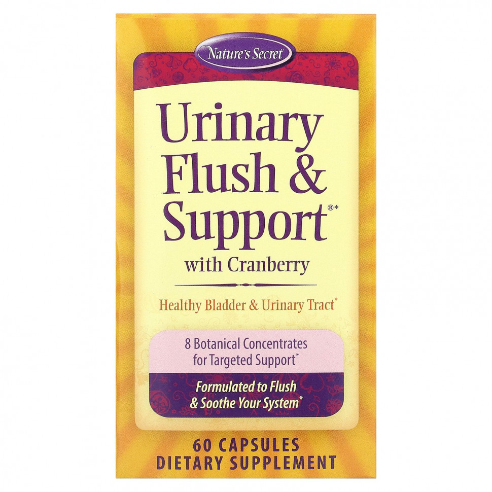  Nature's Secret, Urinary Flush & Support,    , 60     -     , -, 