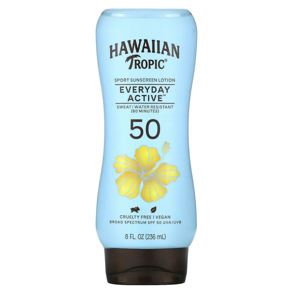  Hawaiian Tropic, Island Sport,      , SPF 50,   , 236     -     , -, 