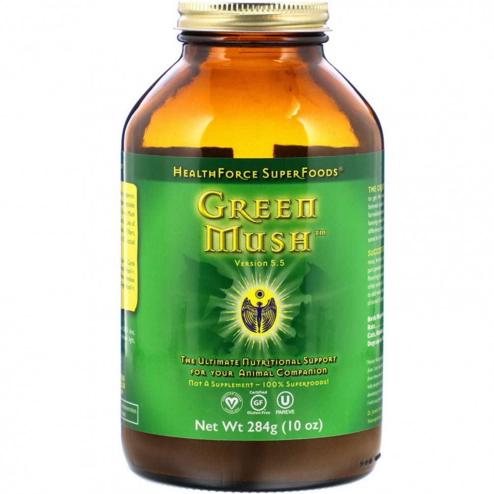  HealthForce Superfoods, Green Mush,    ,  5,5, 284  (10 )  Iherb ()  