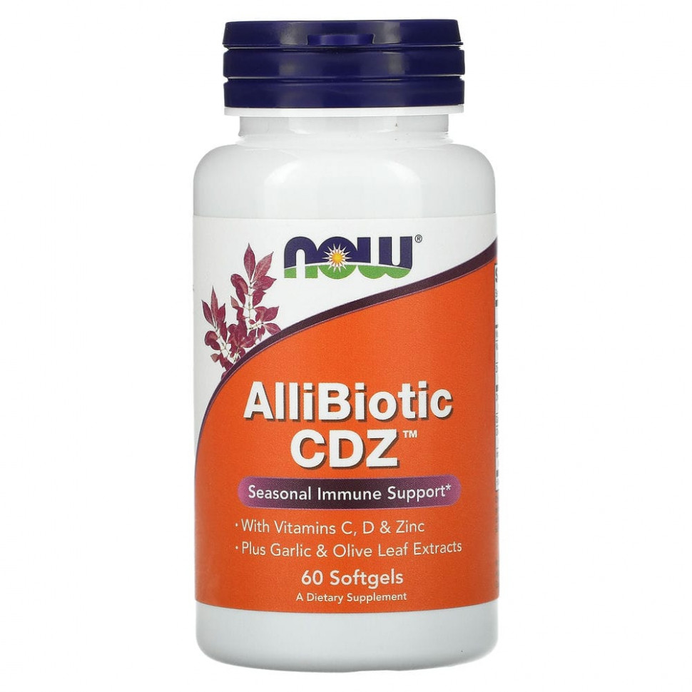  NOW Foods, AlliBiotic CDZ,   , 60    Iherb ()  