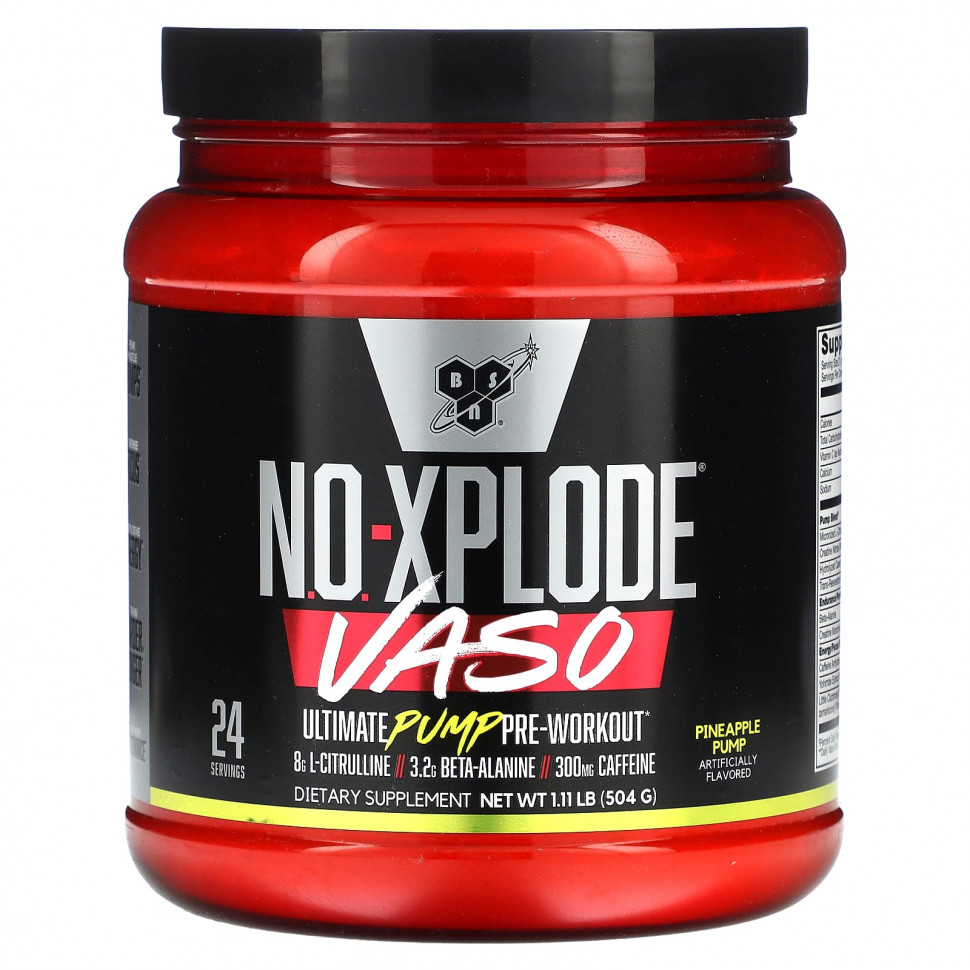  BSN, No-Xplode VASO, Ultimate Pump  ,  , 504  (1,11 )    -     , -, 