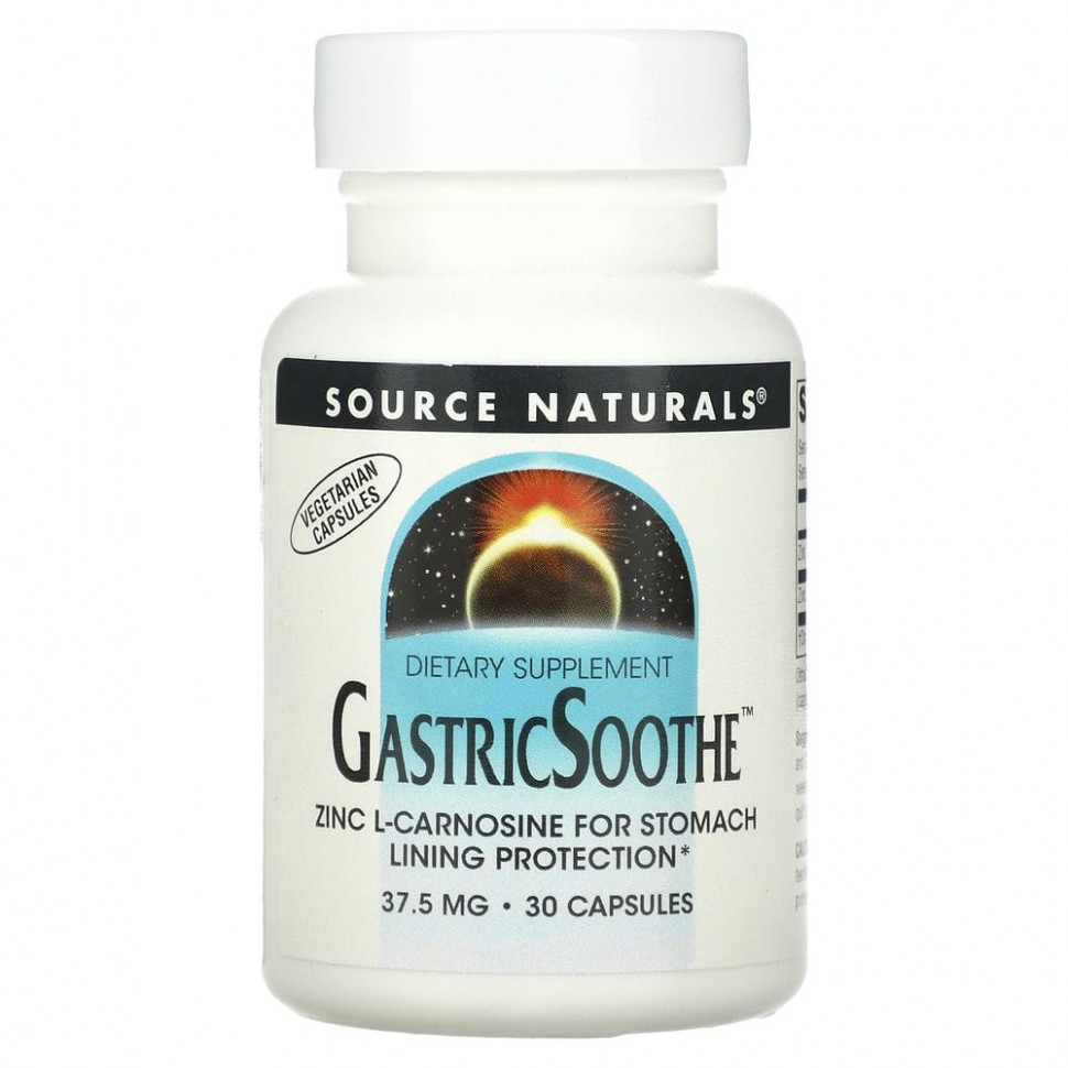  Source Naturals, GastricSoothe, 37,5 , 30     -     , -, 