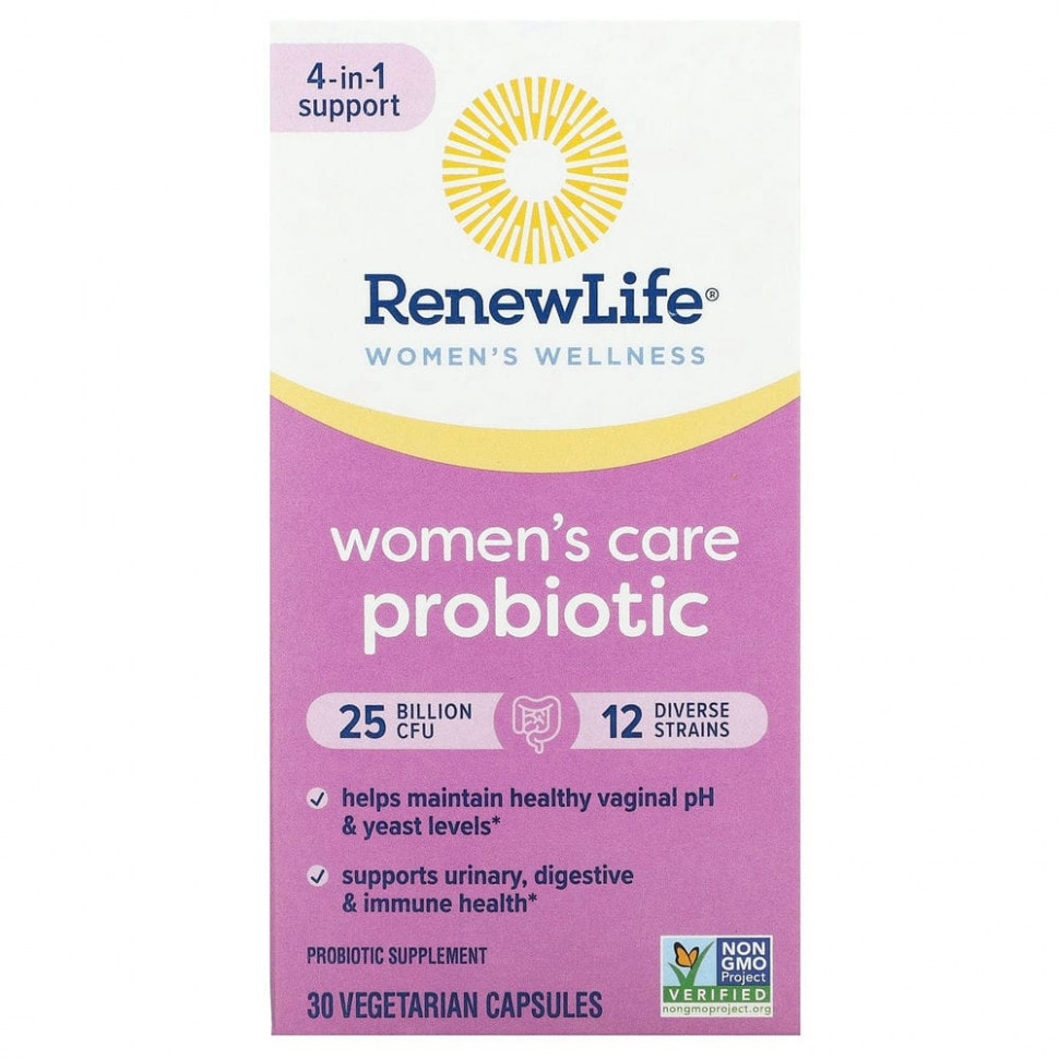  Renew Life, Ultimate Flora,  Women's Care   , 25   , 30      -     , -, 