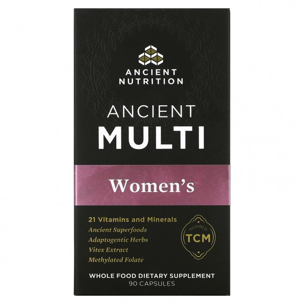  Dr. Axe / Ancient Nutrition, Ancient Multi,  , 90     -     , -, 