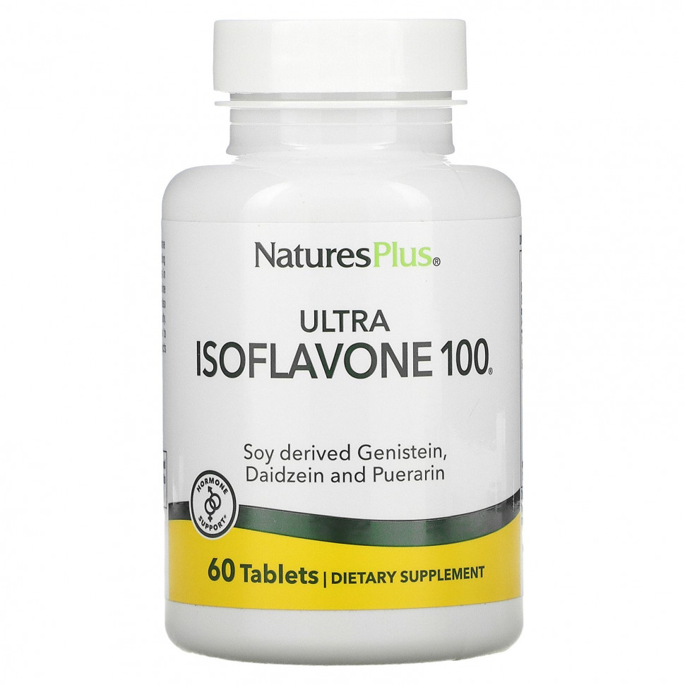  NaturesPlus, Ultra Isoflavone 100, 60      -     , -, 