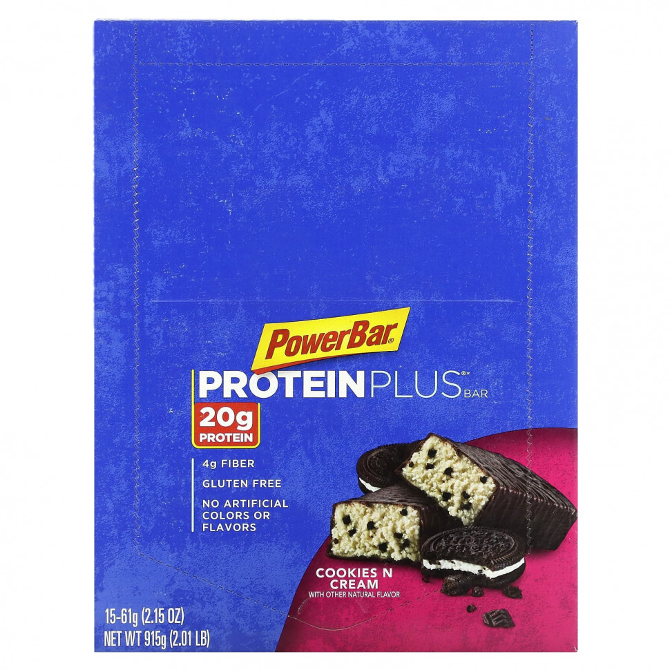  PowerBar, Protein Plus,     , 15 , 61  (2,15 )    -     , -, 