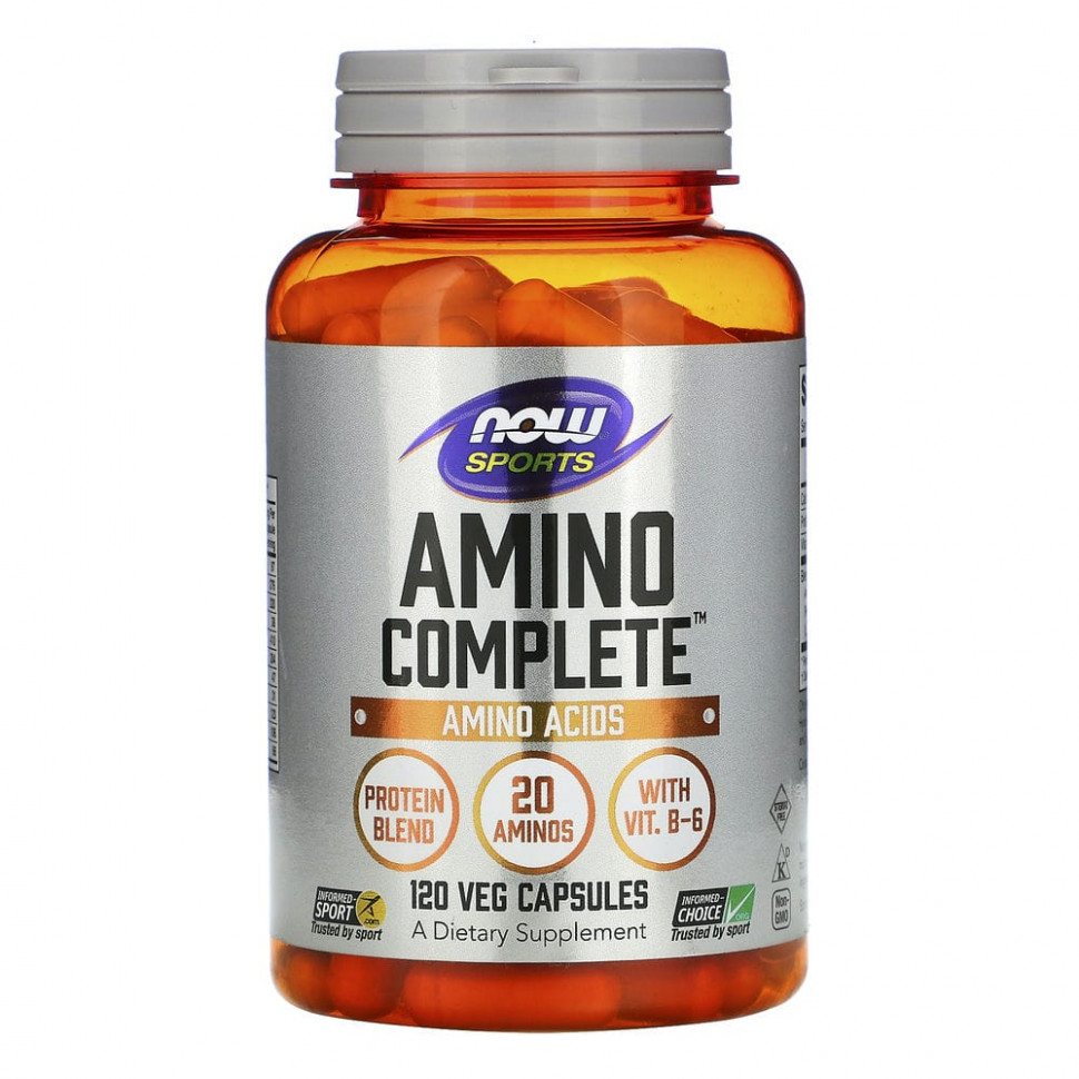  NOW Foods, Amino Complete,  , 120      -     , -, 