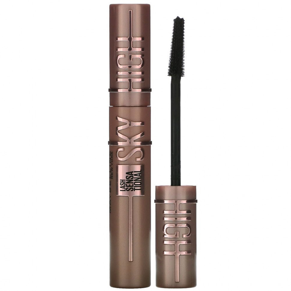  Maybelline, Lash Sensational, Sky High Mascara, 801 Very Black, 7,2  (0,24 . )    -     , -, 