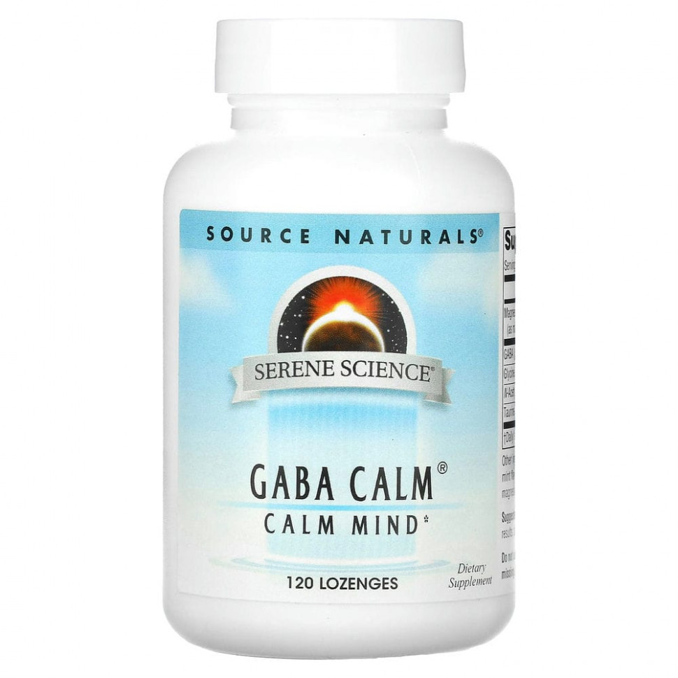  Source Naturals, GABA Calm, , 120       -     , -, 