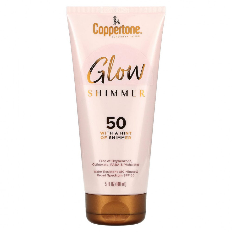  Coppertone, Glow, Shimmer,  , SPF 50, 148  (5 . )    -     , -, 