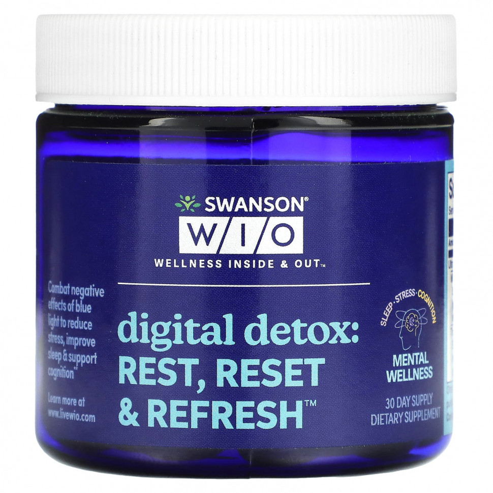  Swanson WIO,  : Rest, Reset & Refresh, 30      -     , -, 