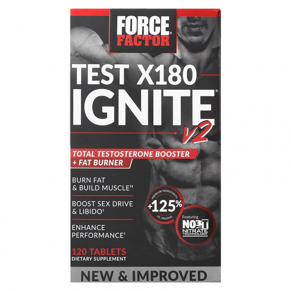  Force Factor, Test X180 Ignite V2,        , 120     -     , -, 