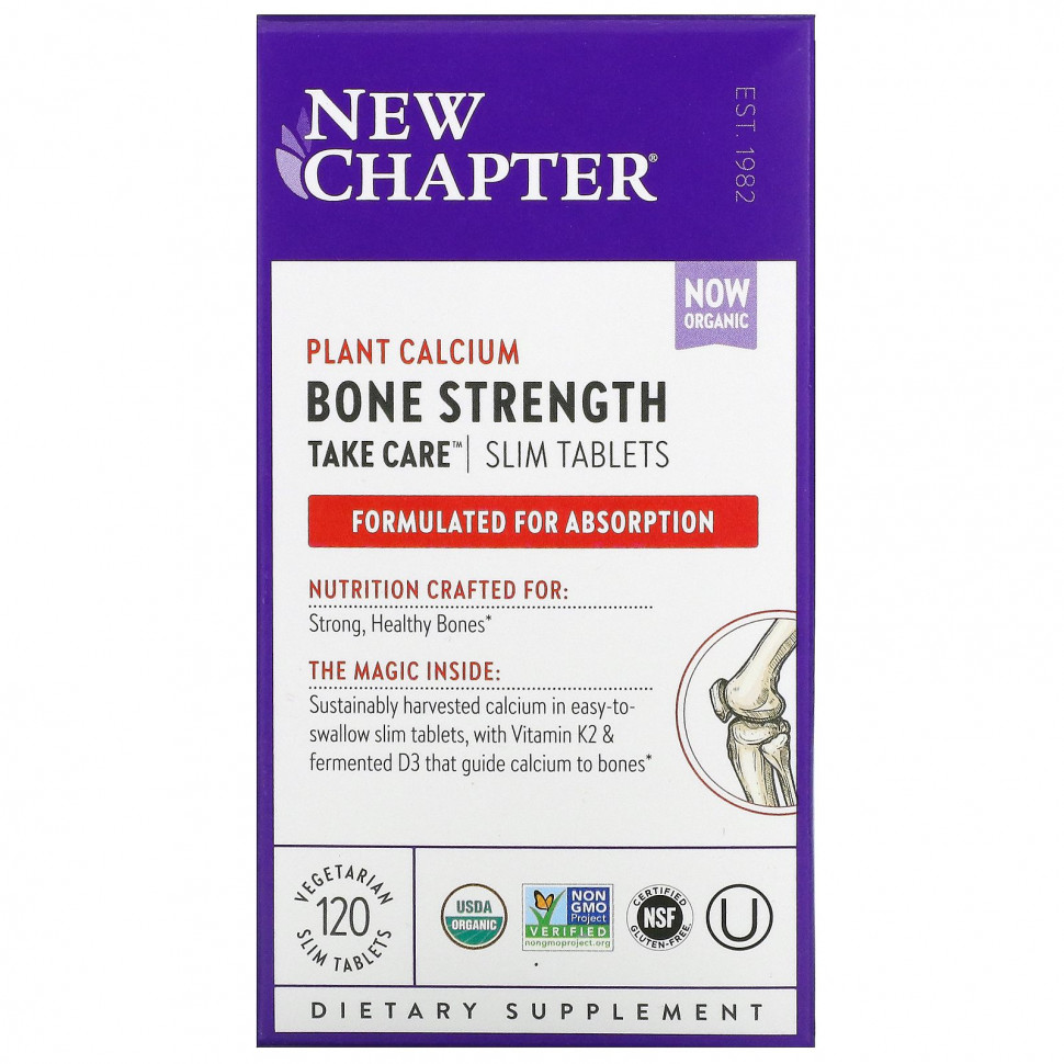  New Chapter, Bone Strength Take Care, 120       -     , -, 