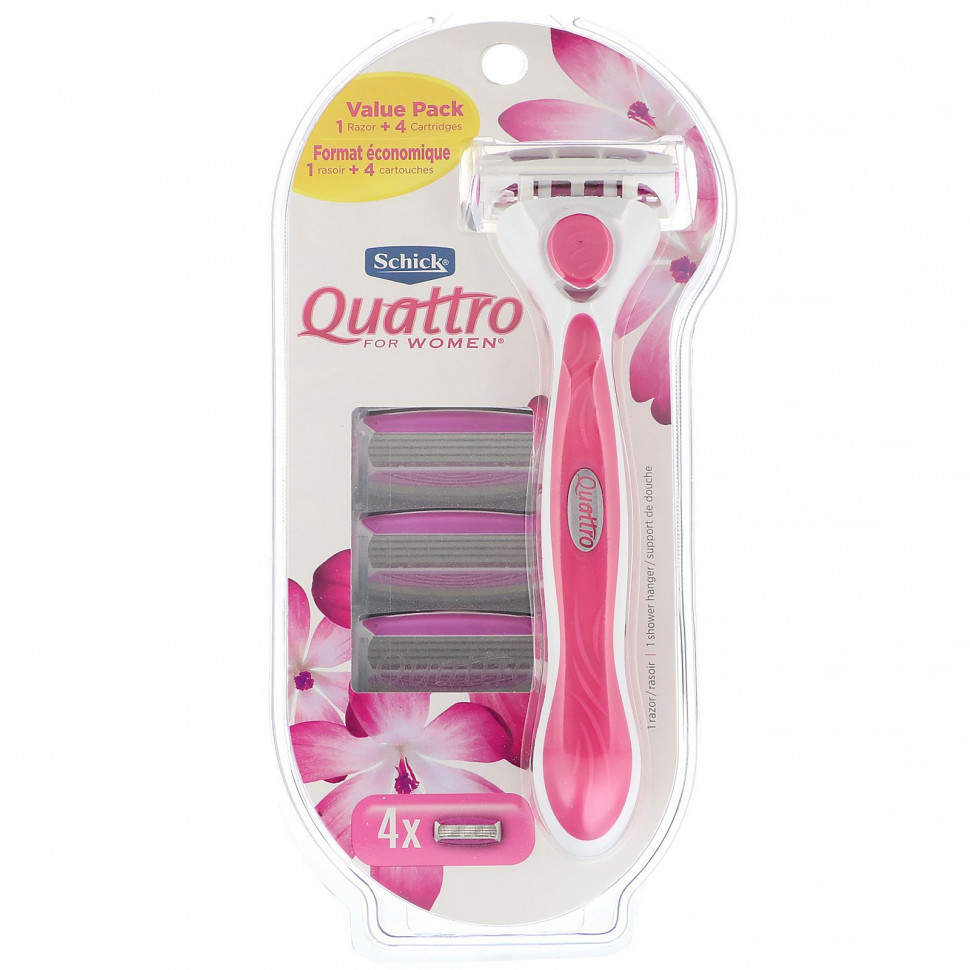  Schick, Quattro For Women, 1 , 4     -     , -, 