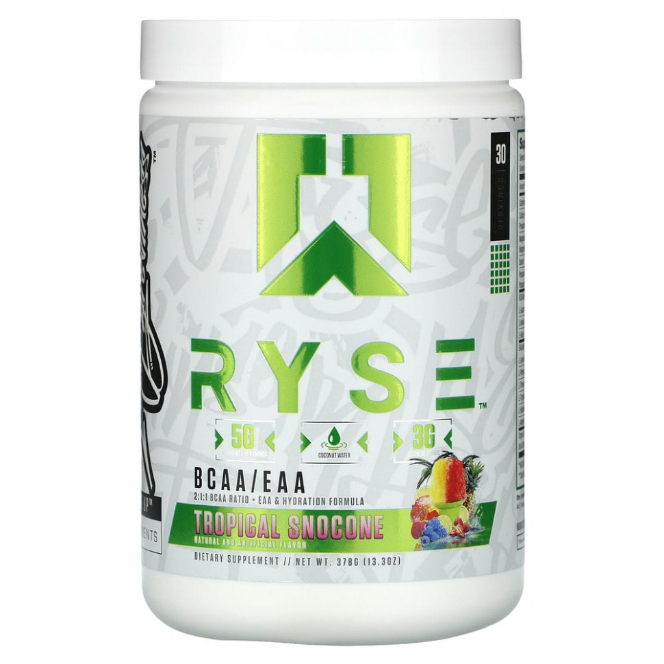  Ryse Supps, BCAA / EAA,  , 378  (13,3 )    -     , -, 