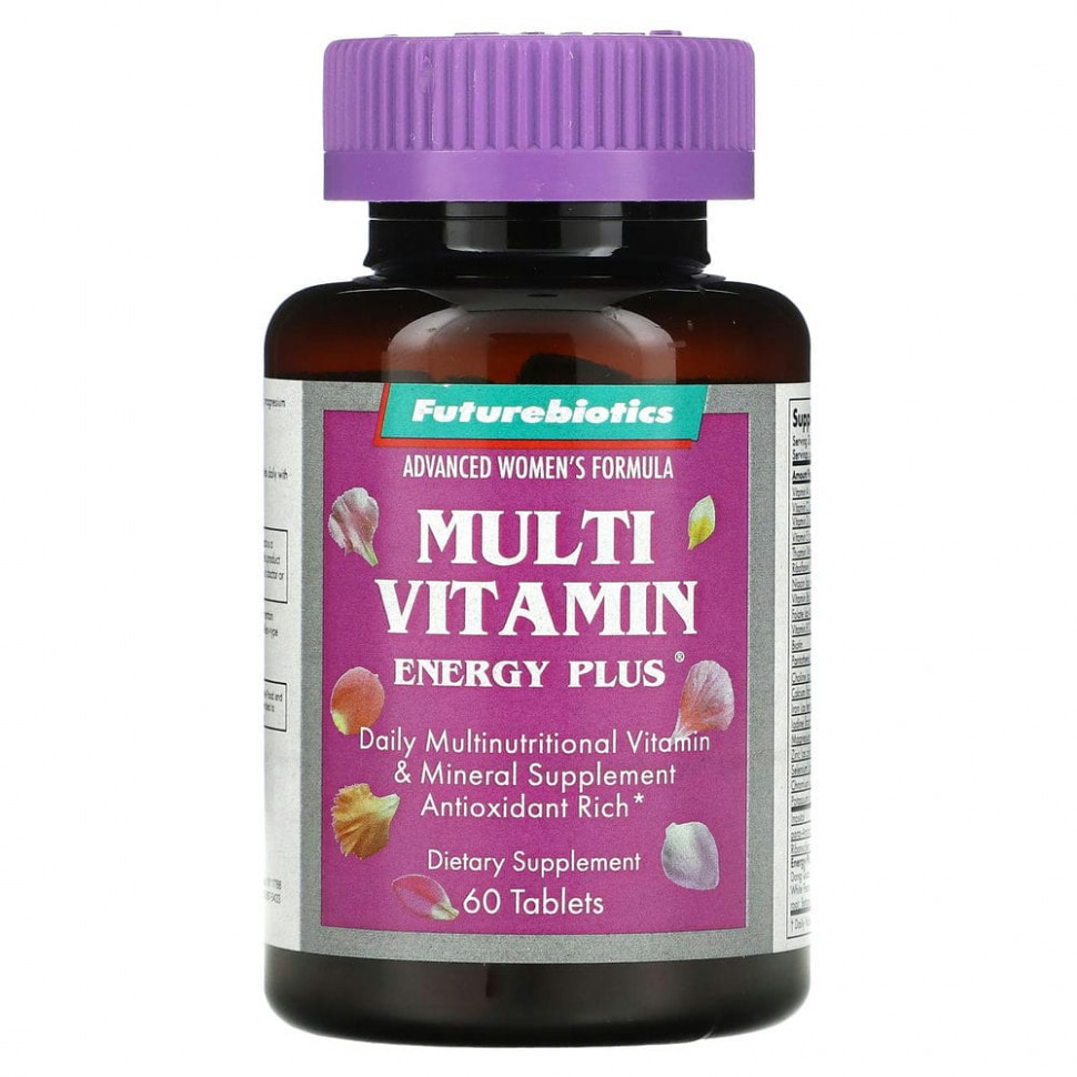  FutureBiotics, Advanced Women's Formula,  Energy Plus, 60     -     , -, 