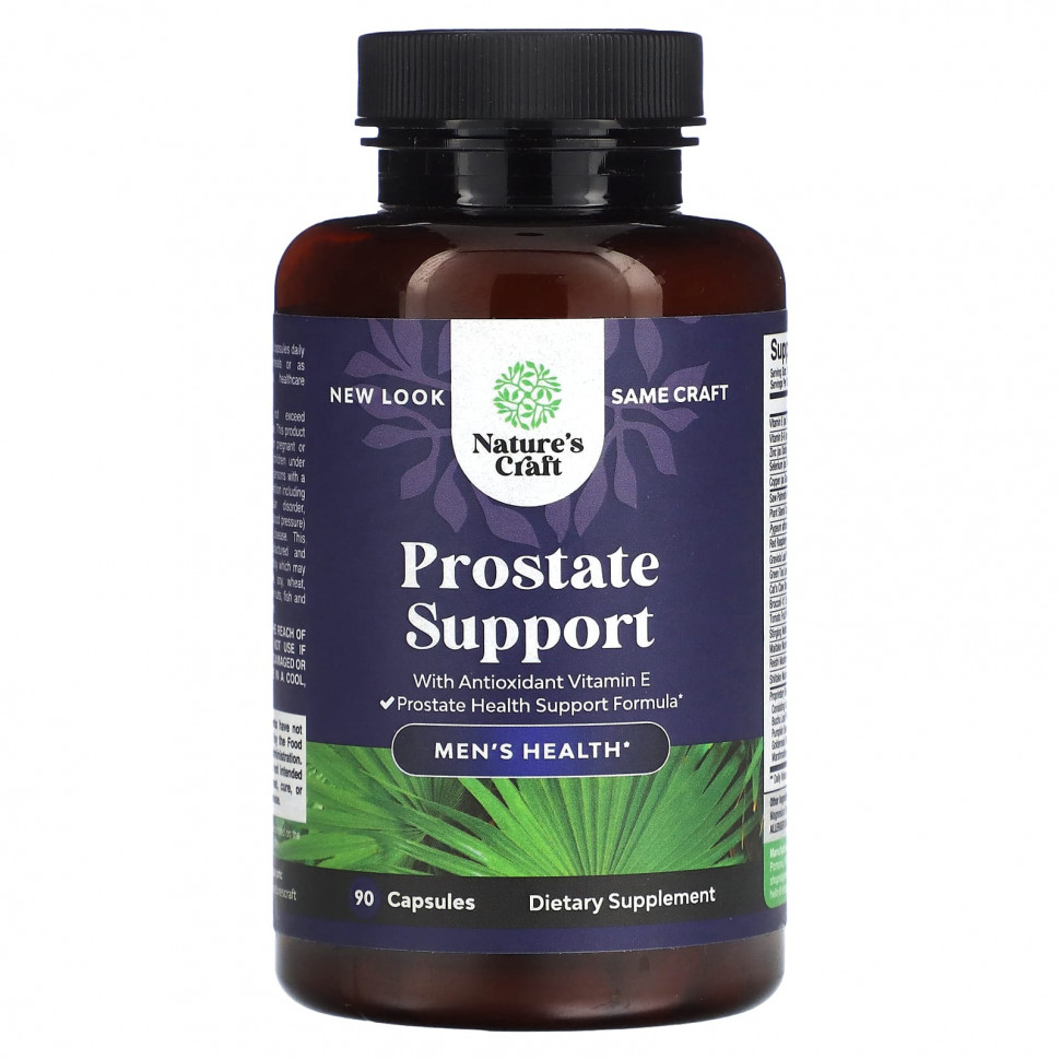  Natures Craft, Prostate Support,   , 90     -     , -, 