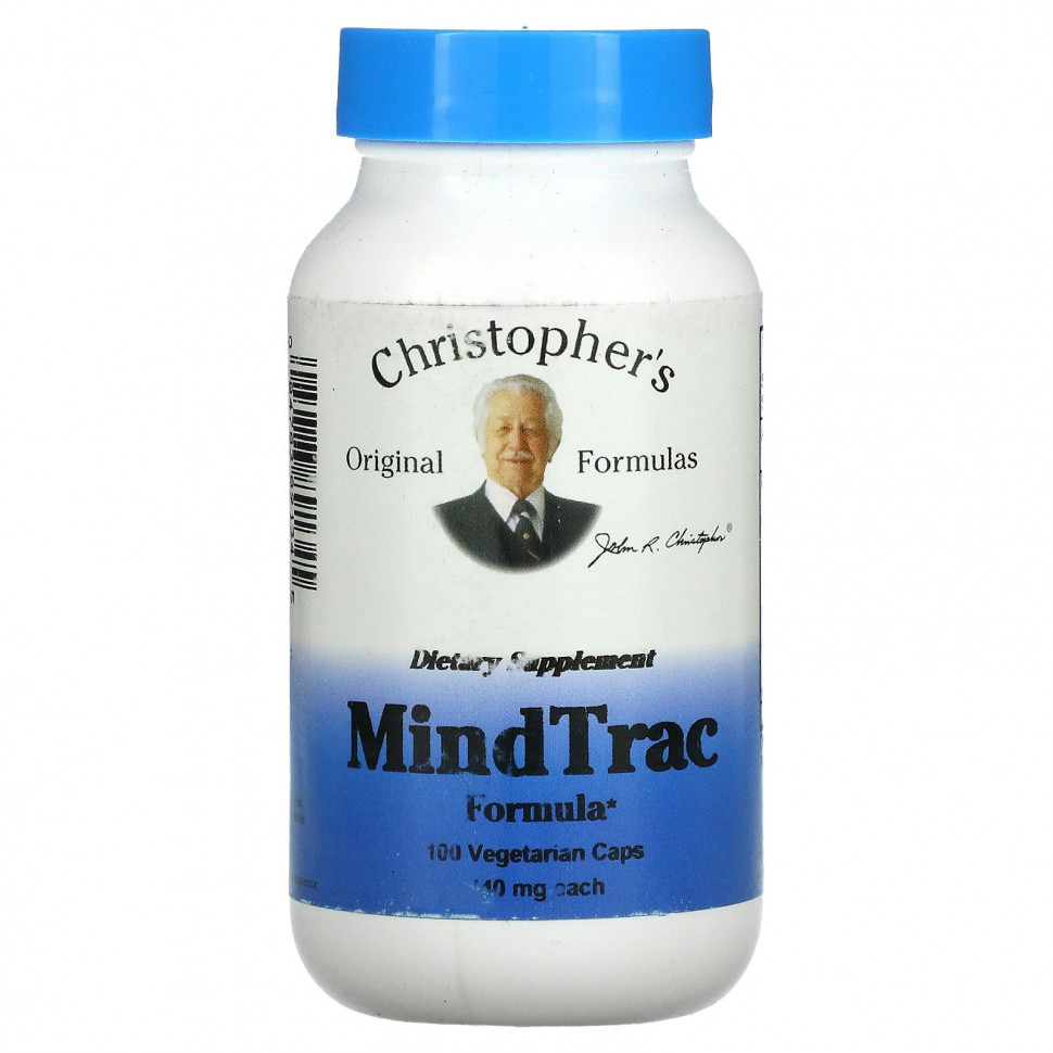  Christopher's Original Formulas, MindTrac Formula, 440 , 100      -     , -, 