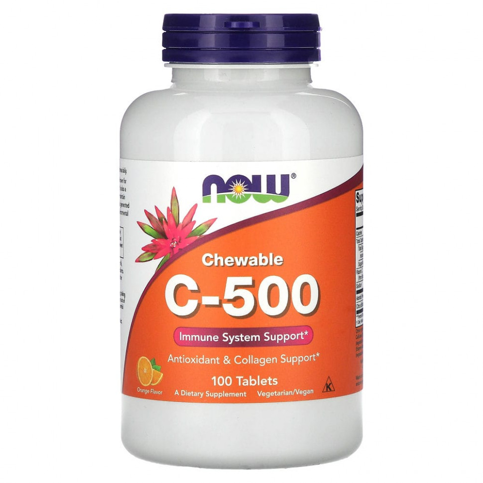  NOW Foods,   C-500,    , 100     -     , -, 