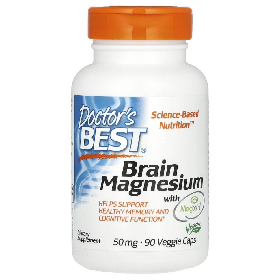  Doctor's Best,      Magtein, 50 , 90      -     , -, 