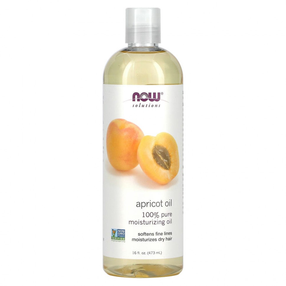  NOW Foods, Solutions, Apricot Oil, 16   (473 )    -     , -, 