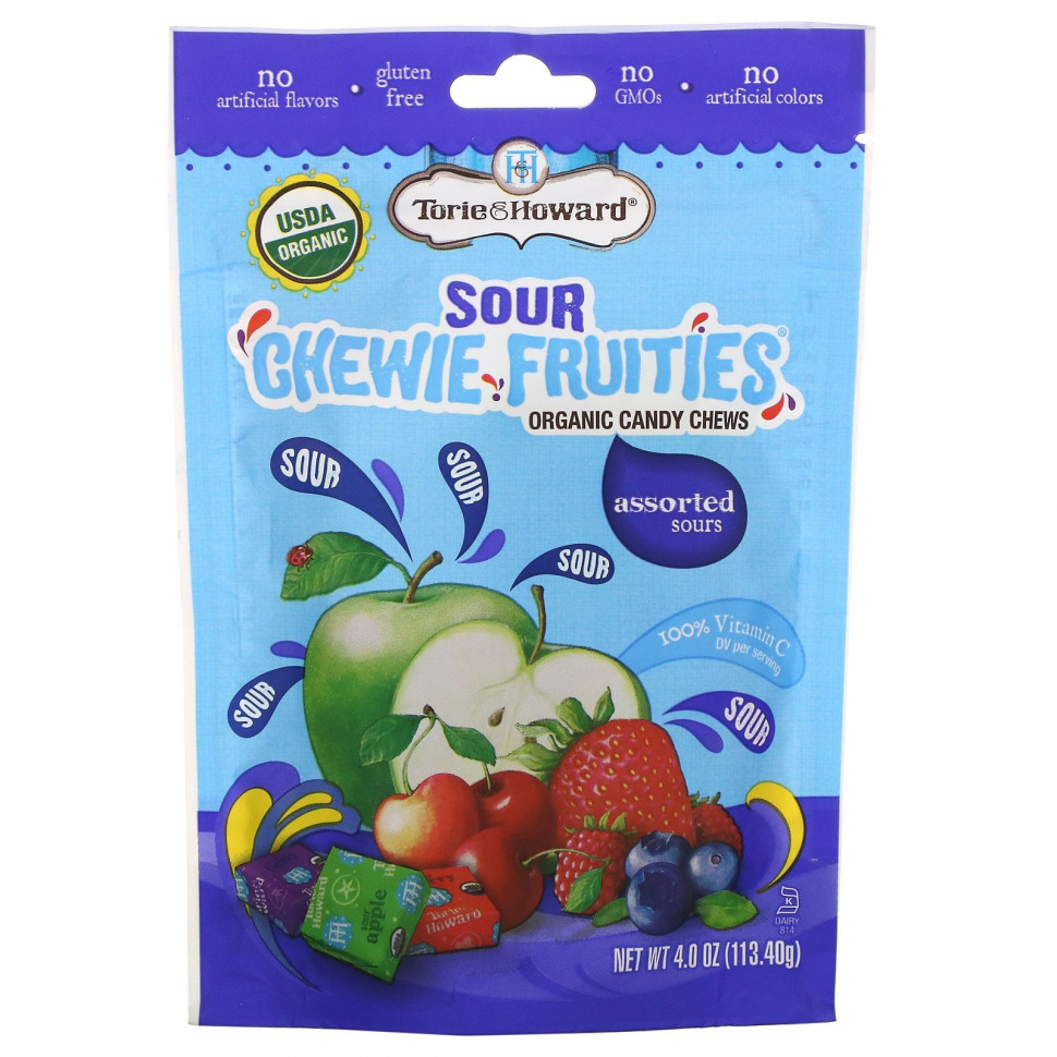  Torie & Howard, Sour Chewie Fruities,   , , 113,40  (4 )    -     , -, 