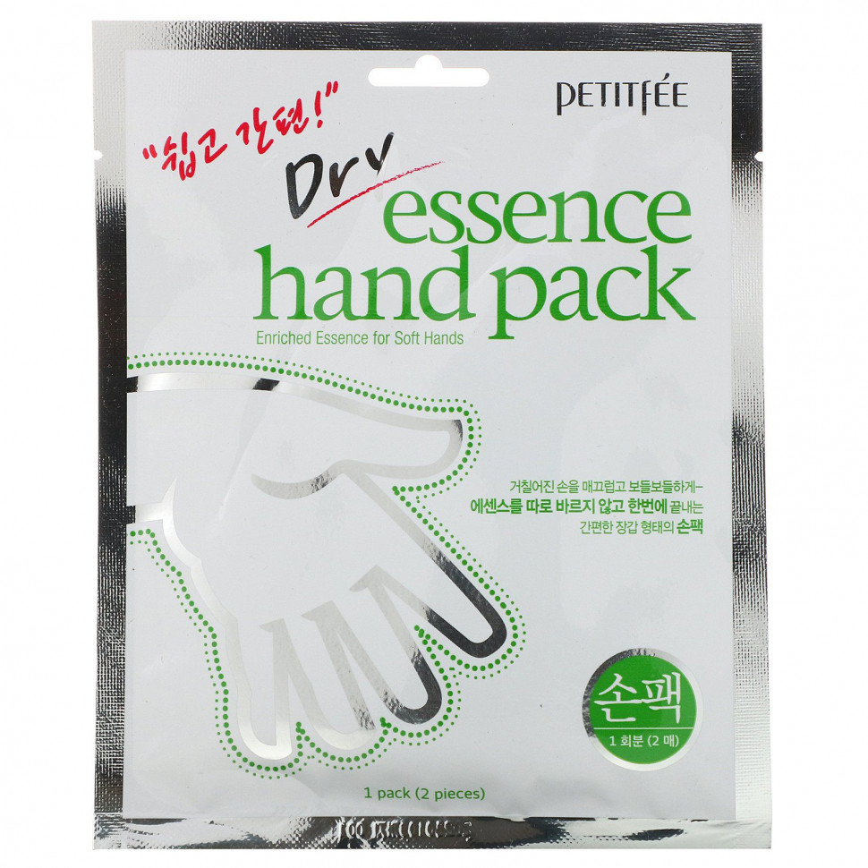  Petitfee, Dry Essence Hand Pack,   , 1     -     , -, 