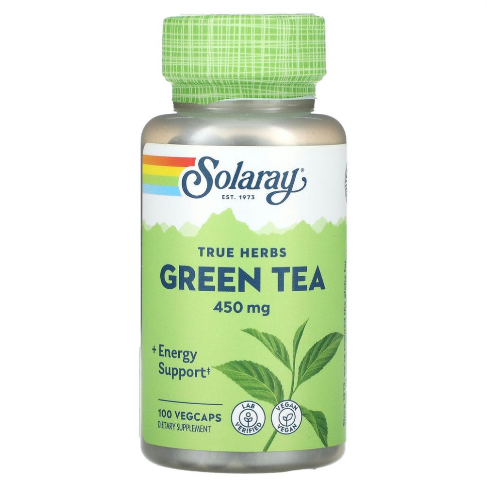  Solaray, True Herbs,  , 450 , 100      -     , -, 